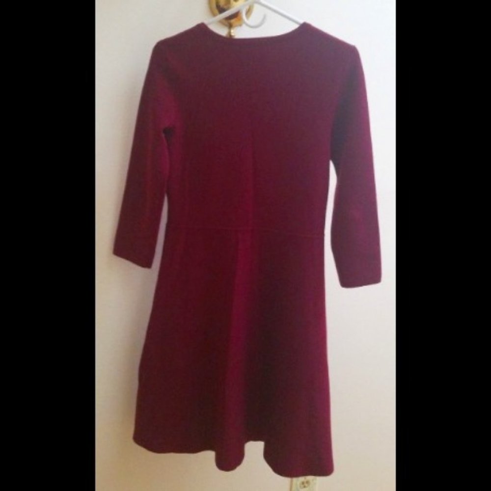 Karl Lagerfeld burgundy sweater dress Size XS - Picture 3 of 9